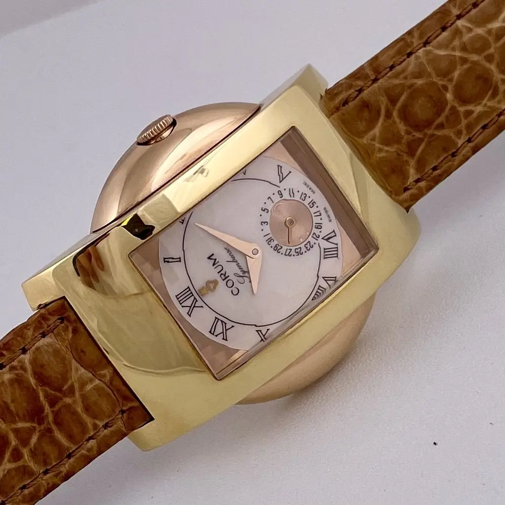 Corum 78.120.54 36mm Rose gold and Yellow gold White 2