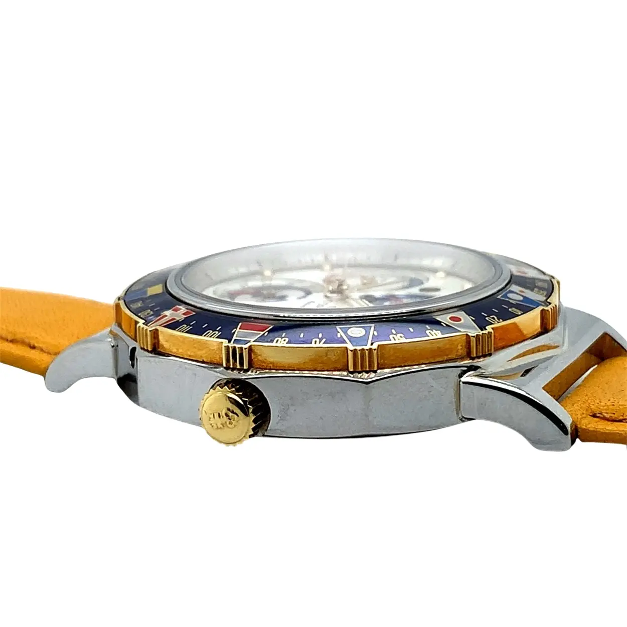 Corum Admiral's Cup 277.830.21 39mm Yellow gold and Stainless steel Silver 3