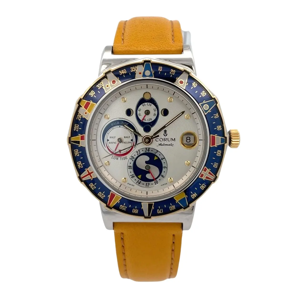 Corum Admiral's Cup 277.830.21 39mm Yellow gold and Stainless steel Silver 6