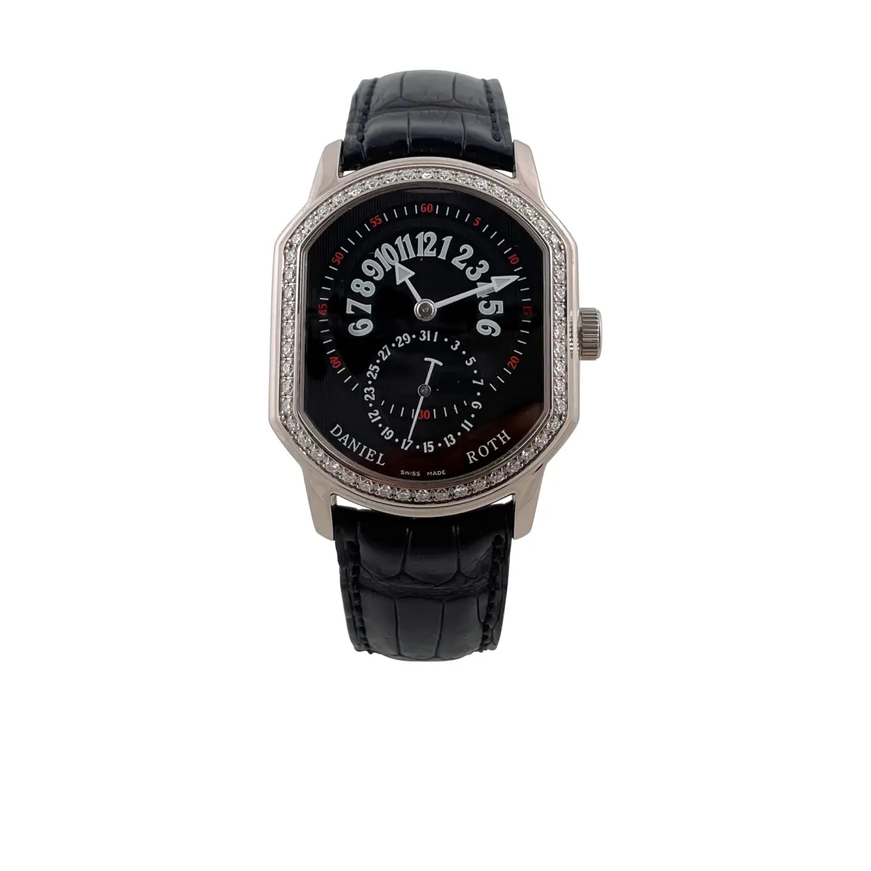 Daniel Roth premier 807.L60 35mm White gold and Diamond Black