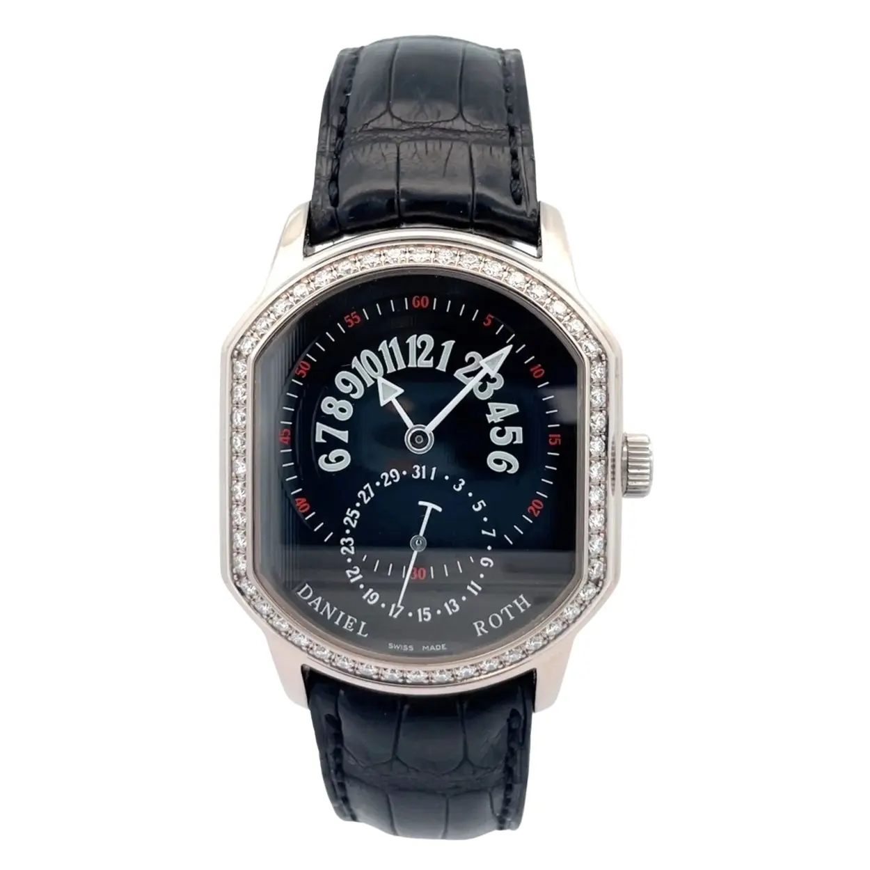 Daniel Roth premier 807.L60 35mm White gold and Diamond Black 14