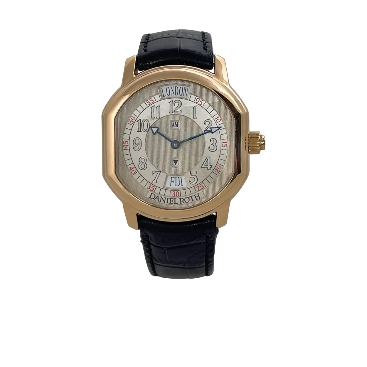 Daniel Roth Metropolitan 24 Cities 857.BB 38mm Rose gold Two-tone silvered