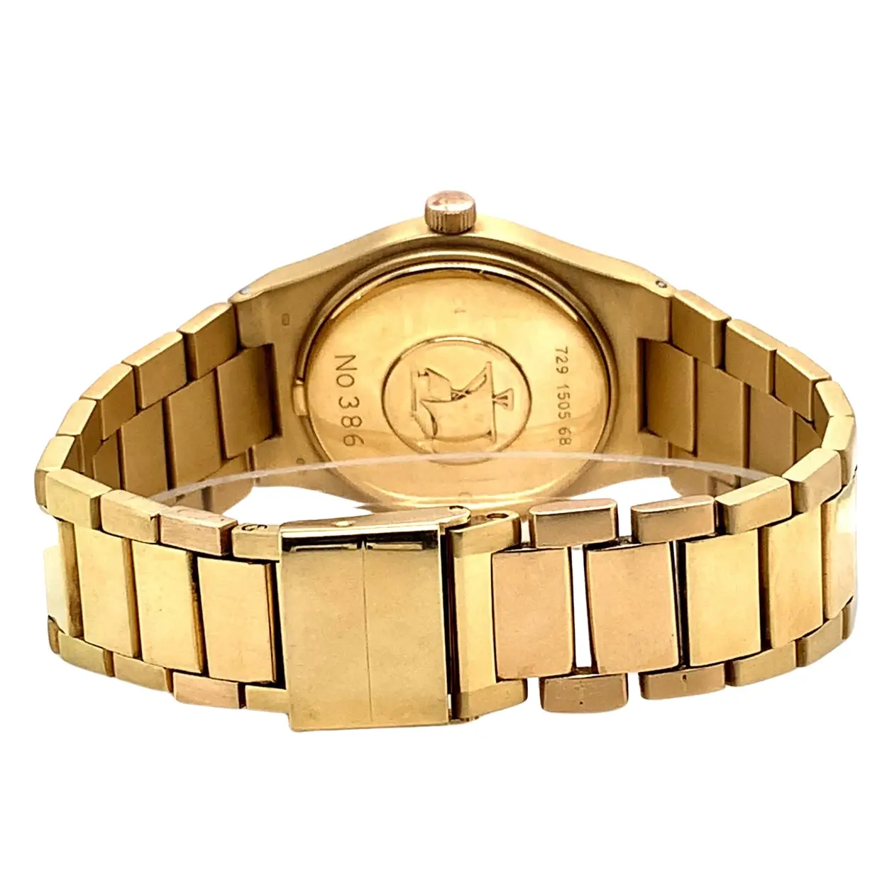 Eterna Kontiki 729 1505 68 35mm Yellow gold and Diamond Anthracite 8