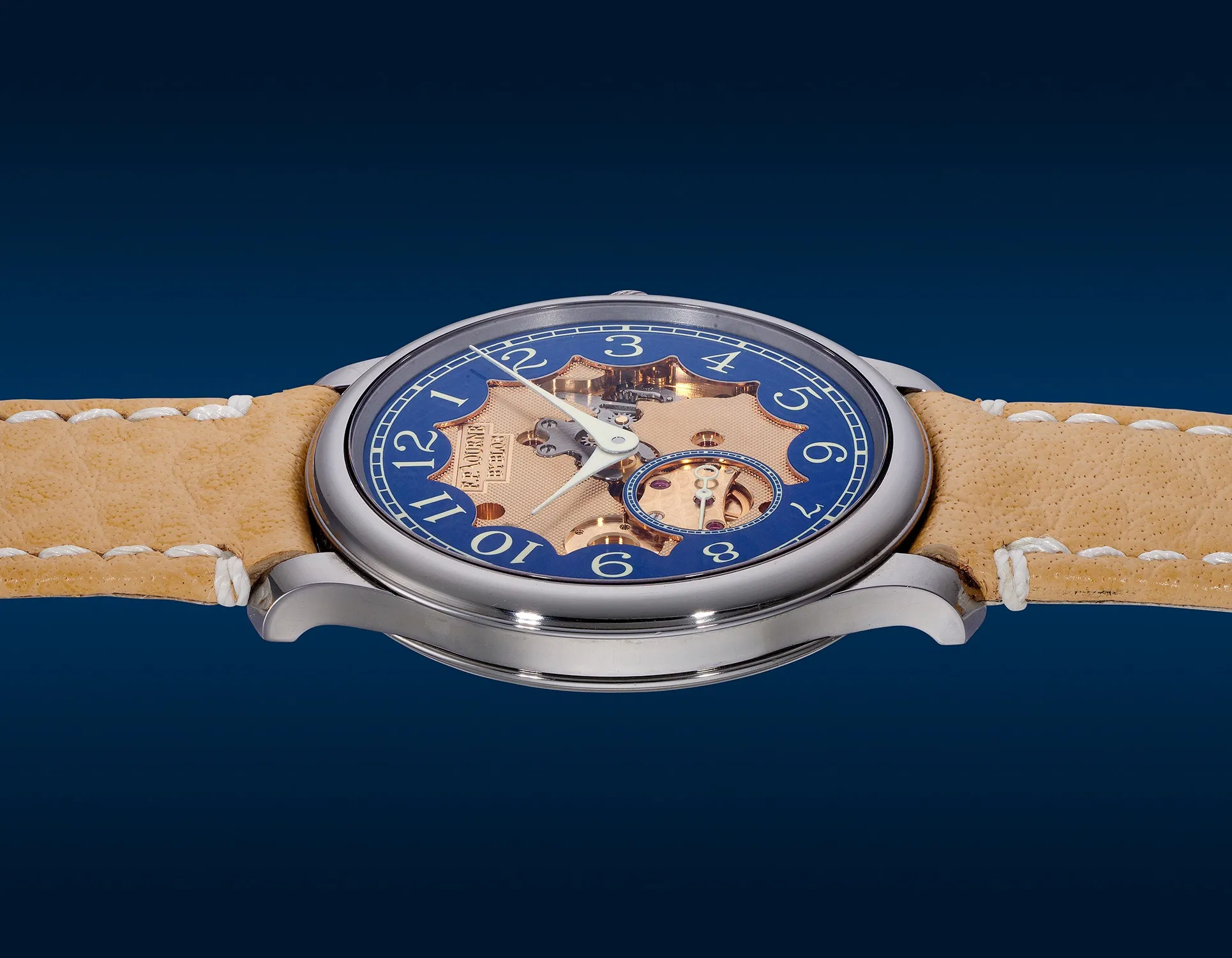 F.P. Journe Chronomètre Bleu Byblos 39mm Tantalum Semi-skeletonized 4