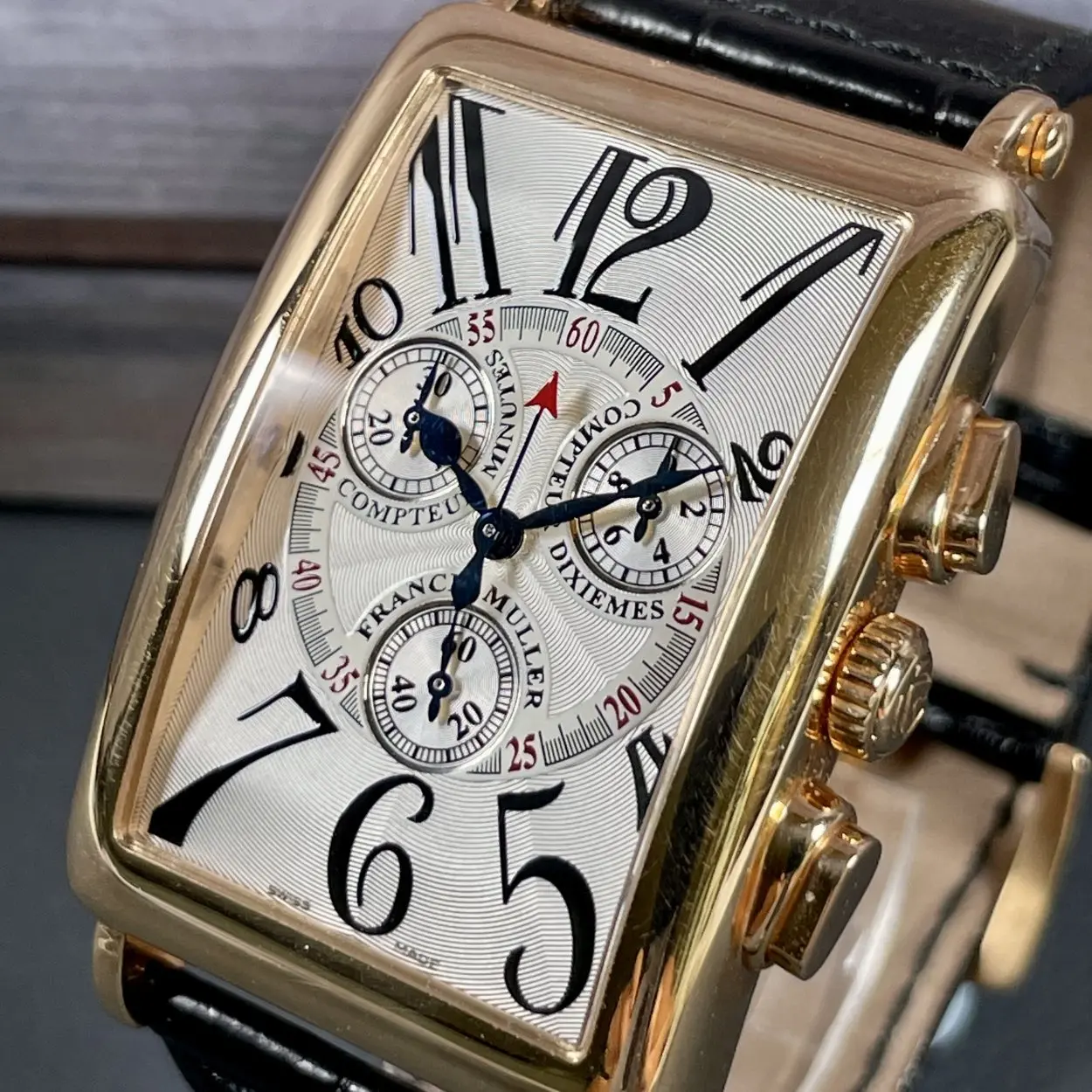 Franck Muller Long Island 1000 CC QZ 30mm Rose gold Silver 2