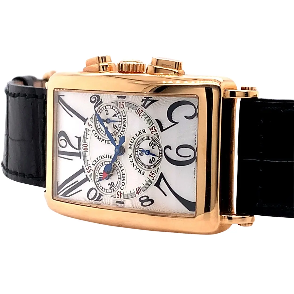 Franck Muller Long Island 1000 CC QZ 30mm Rose gold Silver 3