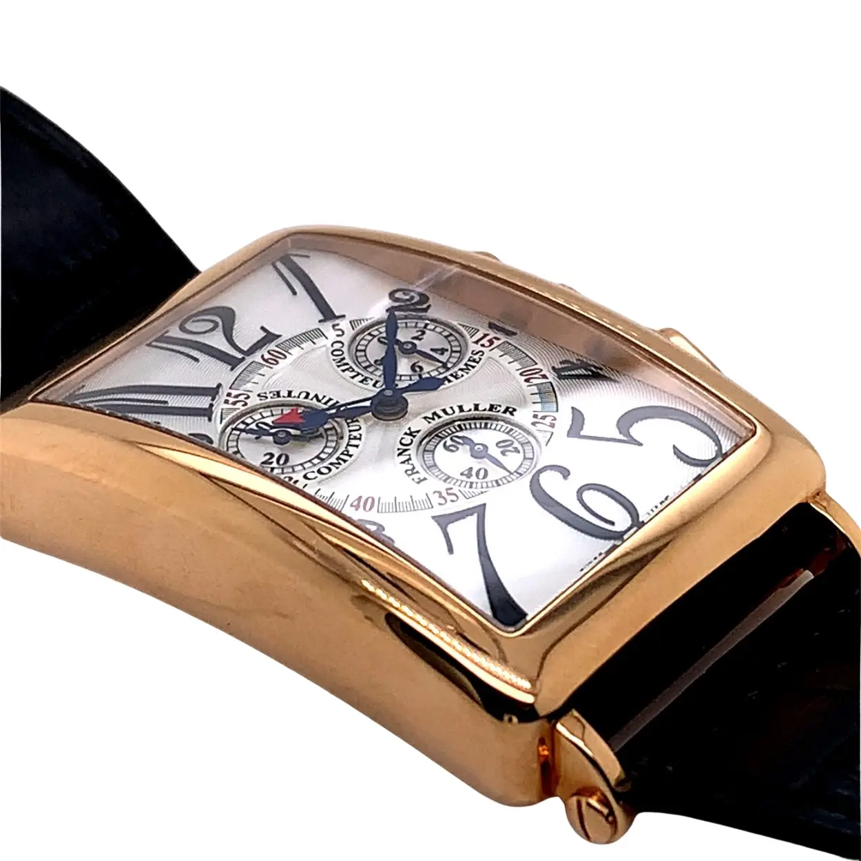 Franck Muller Long Island 1000 CC QZ 30mm Rose gold Silver 7