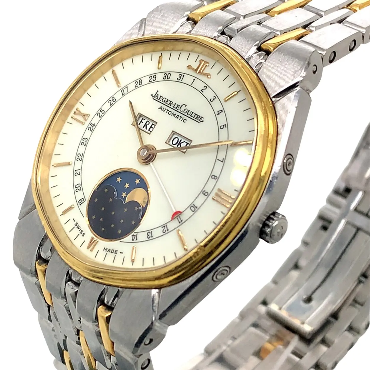 Jaeger-LeCoultre Albatros 145.202.5 35mm Steel and gold White 10