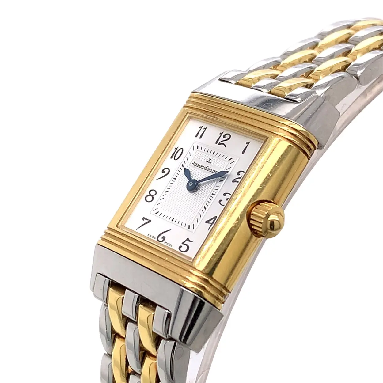 Jaeger-LeCoultre Reverso Duoface 266.5.44 21mm Gold and Steel Silver 3