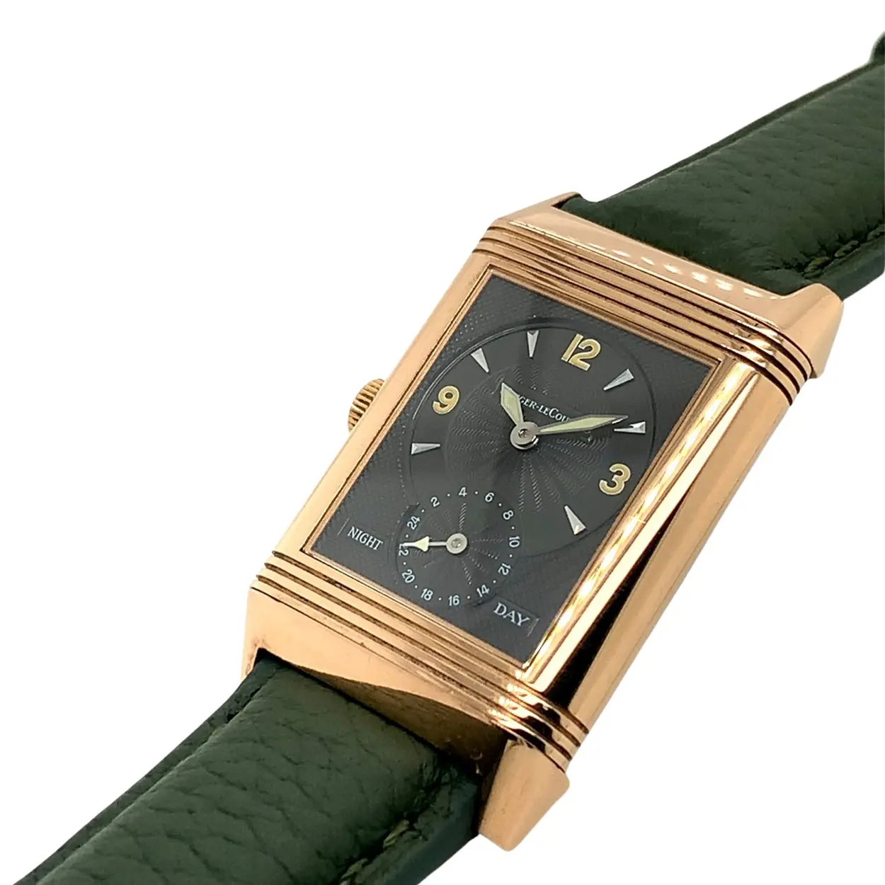Jaeger-LeCoultre Reverso Duoface 270.2.54 26mm Rose gold Silvered guilloche 10