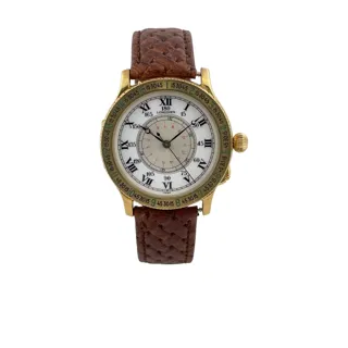 Longines Lindbergh Hour Angle 989.5216 Yellow gold Silver