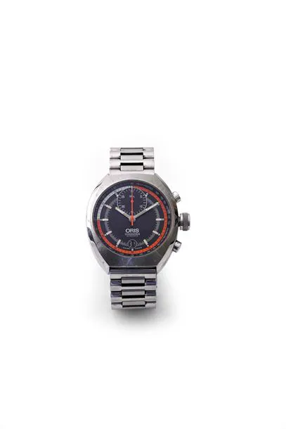 Oris Chronoris Stainless steel Black