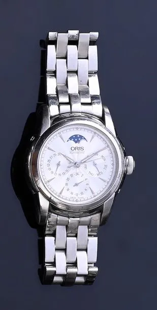 Oris Artelier Complication Stainless steel White