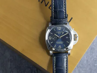 Panerai Luminor 1950 PAM01033 Stainless steel Blue