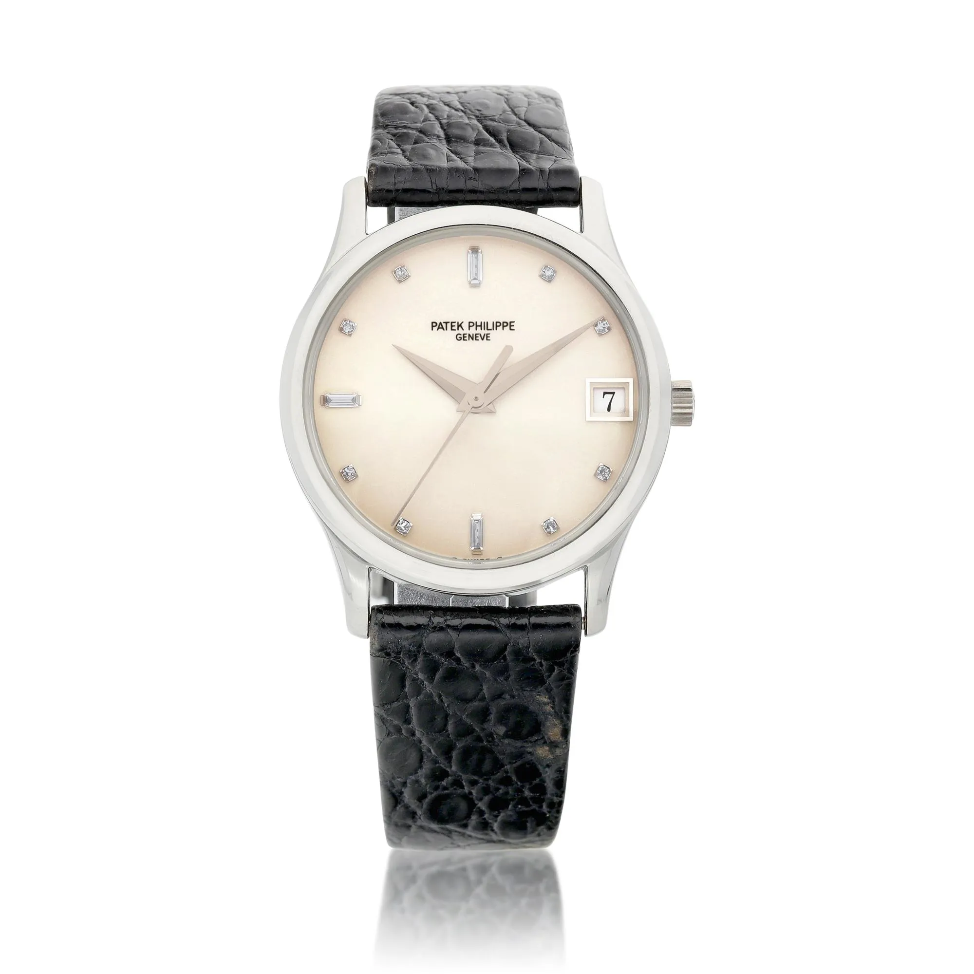 Patek Philippe Calatrava 3998 34mm Platinum Ivory