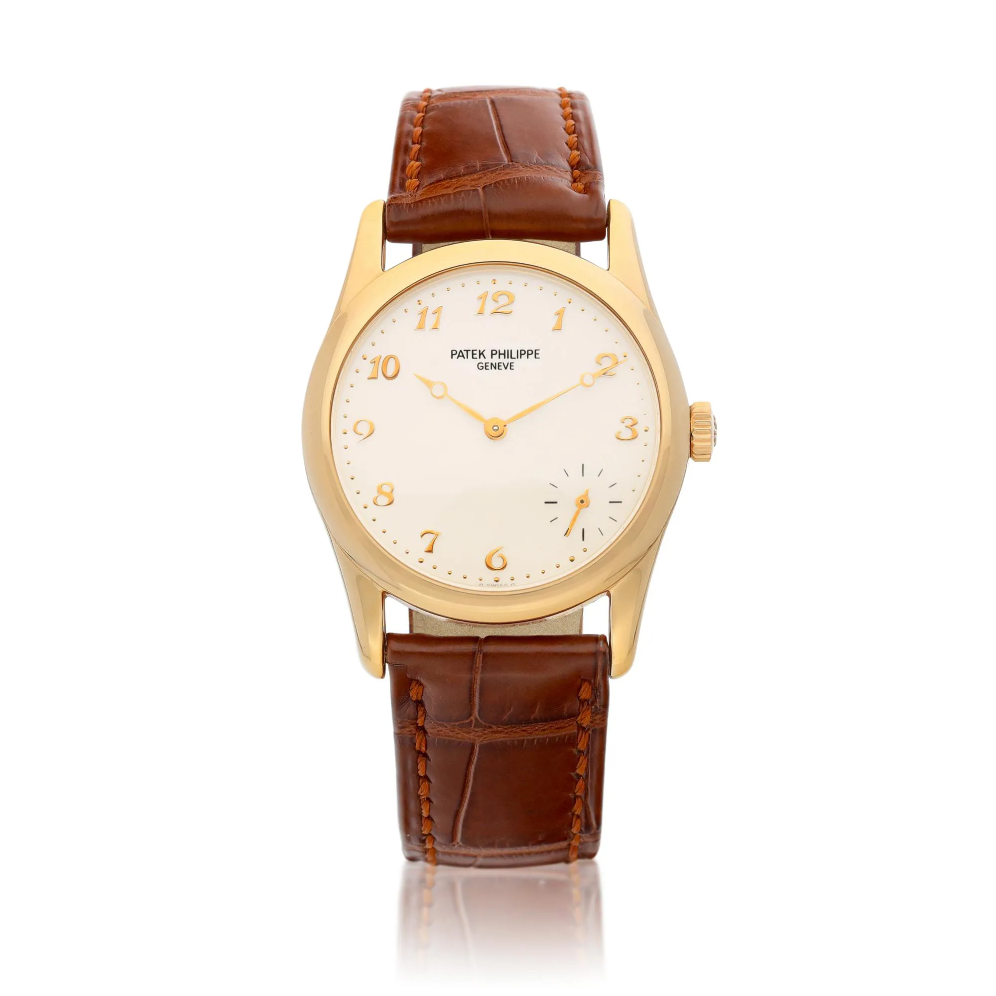 Patek Philippe Calatrava 5000 34mm Rose gold Ivory