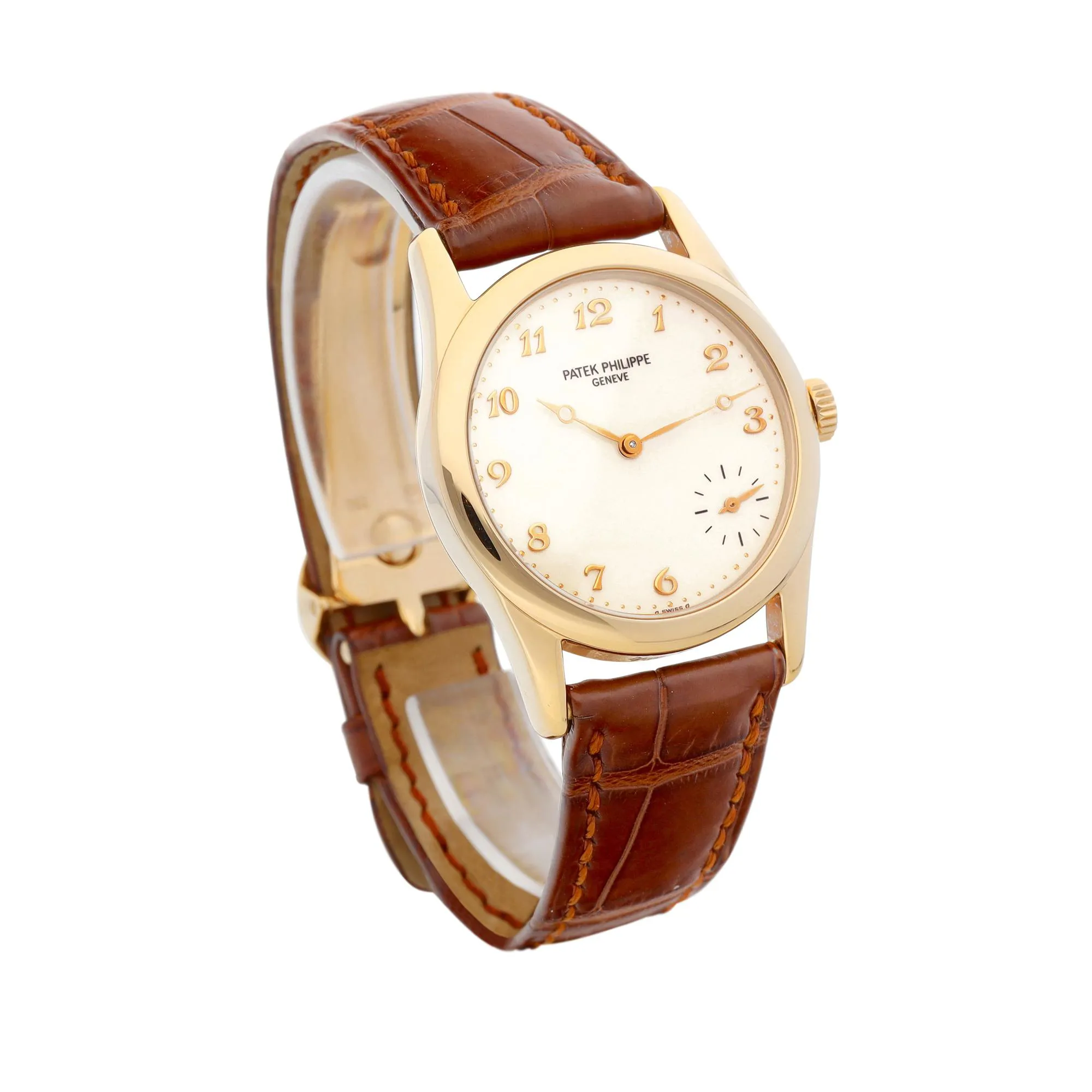 Patek Philippe Calatrava 5000 34mm Rose gold Ivory 3