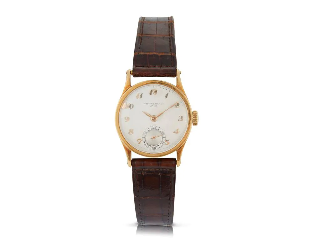 Patek Philippe Calatrava 565 32mm Yellow gold Silver