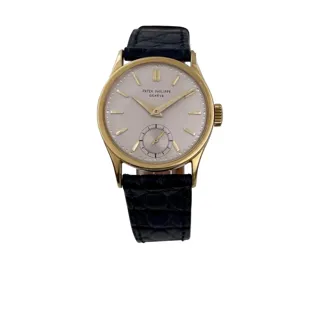 Patek Philippe Calatrava 96 Yellow gold Silver