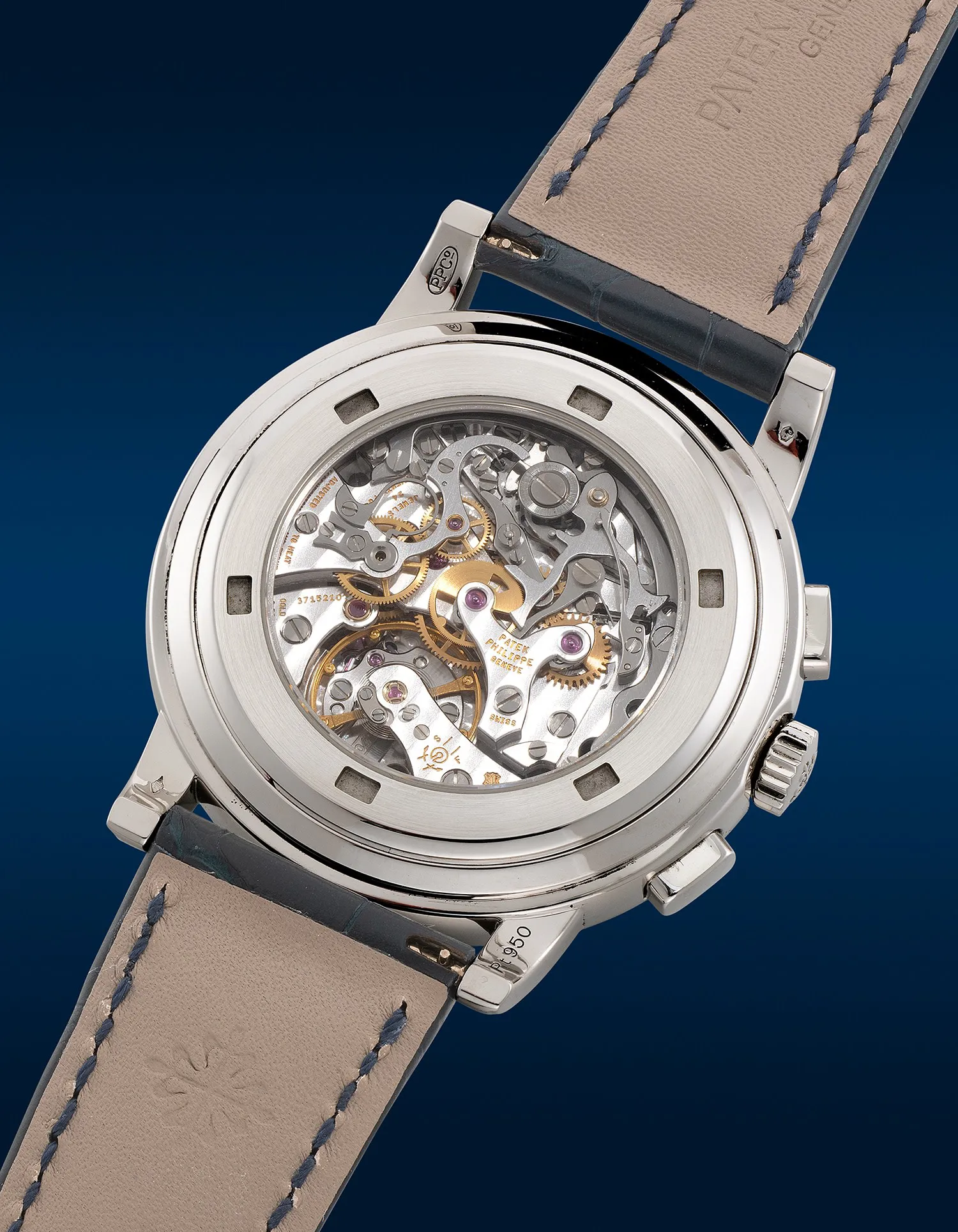 Patek Philippe Chronograph 5070P-001 42mm Platinum Blue 2