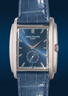 Patek Philippe Gondolo 5124G-011 White gold Blue