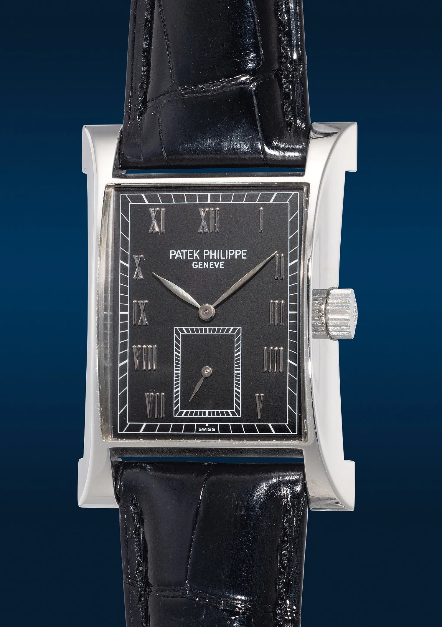 Patek Philippe Pagoda 5500P 26.5mm Platinum Black