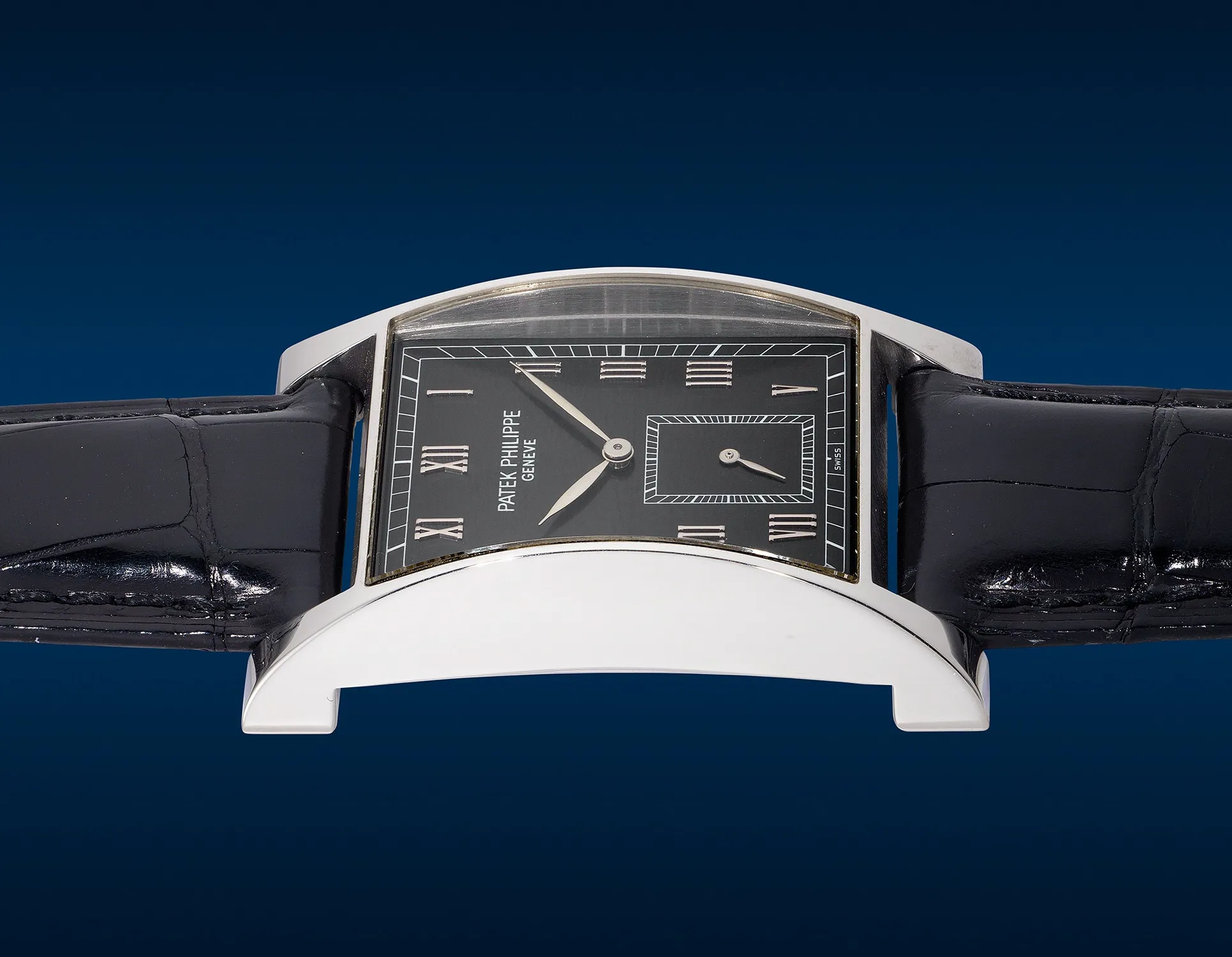 Patek Philippe Pagoda 5500P 26.5mm Platinum Black 4