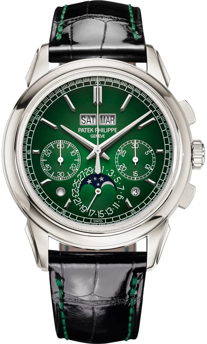 Patek Philippe Perpetual Calendar Chronograph 5270P-014 41mm Platinum Green