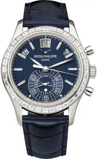 Patek Philippe Annual Calendar Chronograph 5961P-001 Platinum Blue