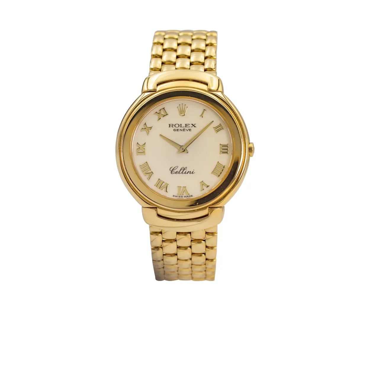 Rolex Cellini 6623 37mm Yellow gold Champagne