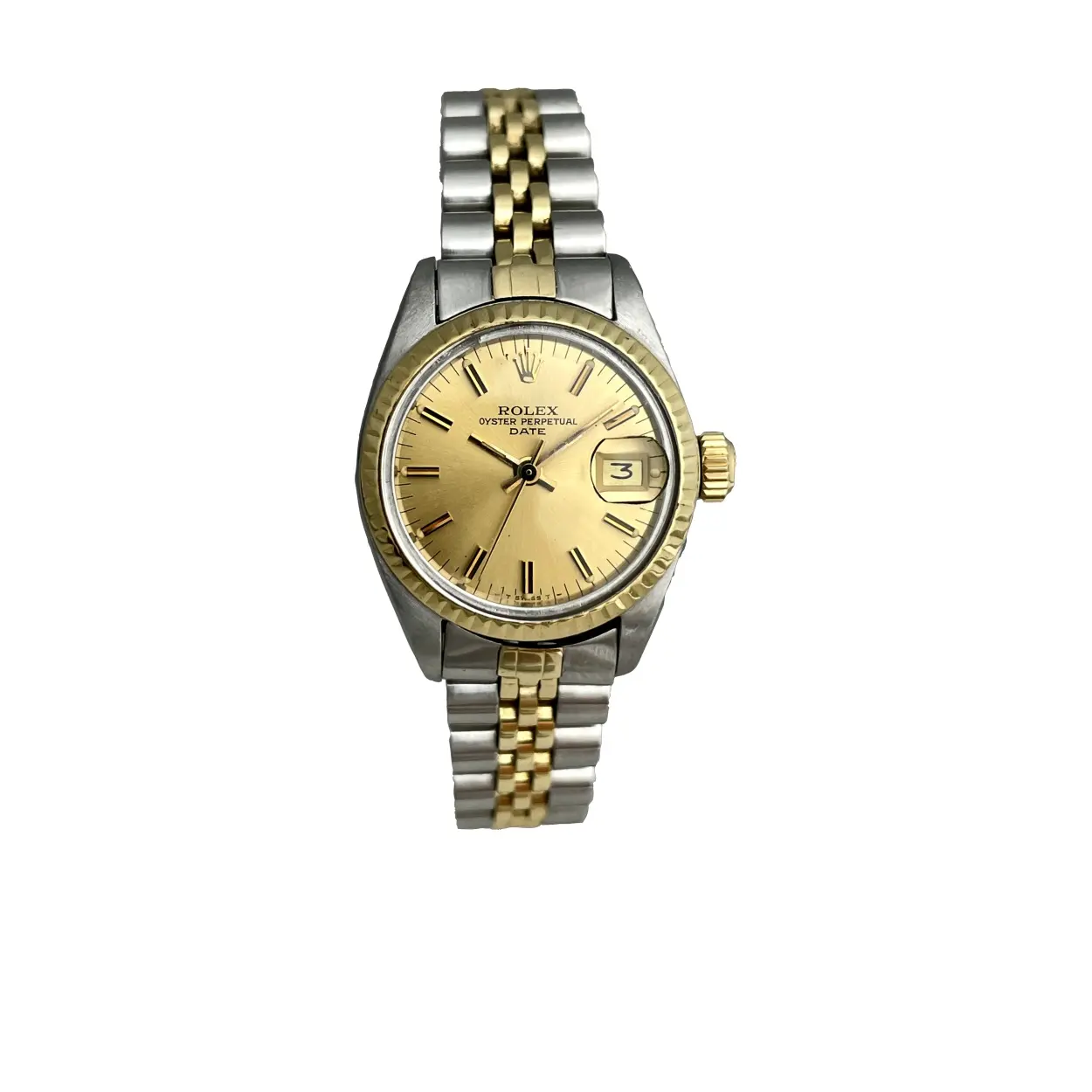 Rolex Datejust 6917 26mm Steel and gold Gilt