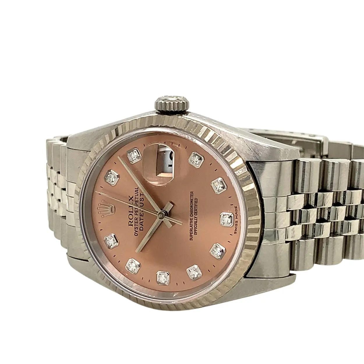 Rolex Datejust 36 16234 36mm Stainless steel Salmon 13