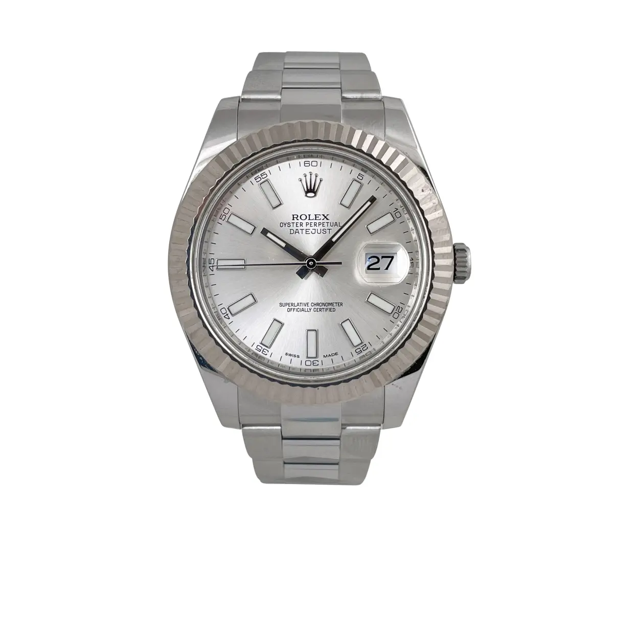 Rolex Datejust II 116334 41mm Stainless steel Silver