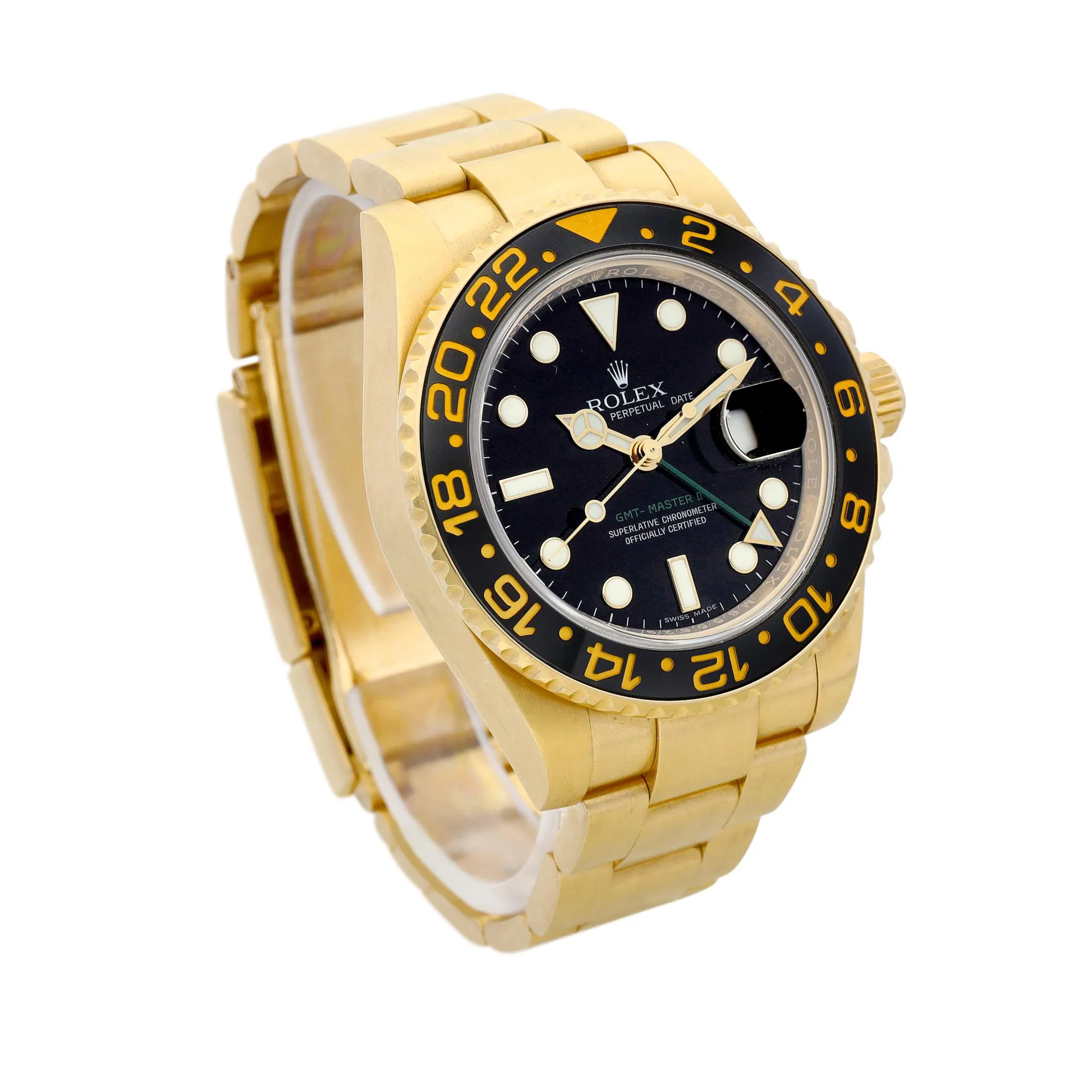 Rolex GMT-Master II 116718 40mm Yellow gold Black 5