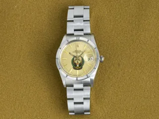 Rolex Oyster Perpetual Date 15010 Stainless steel Champagne