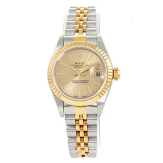 Rolex Lady-Datejust 79173 Stainless steel and 18k yellow gold Golden