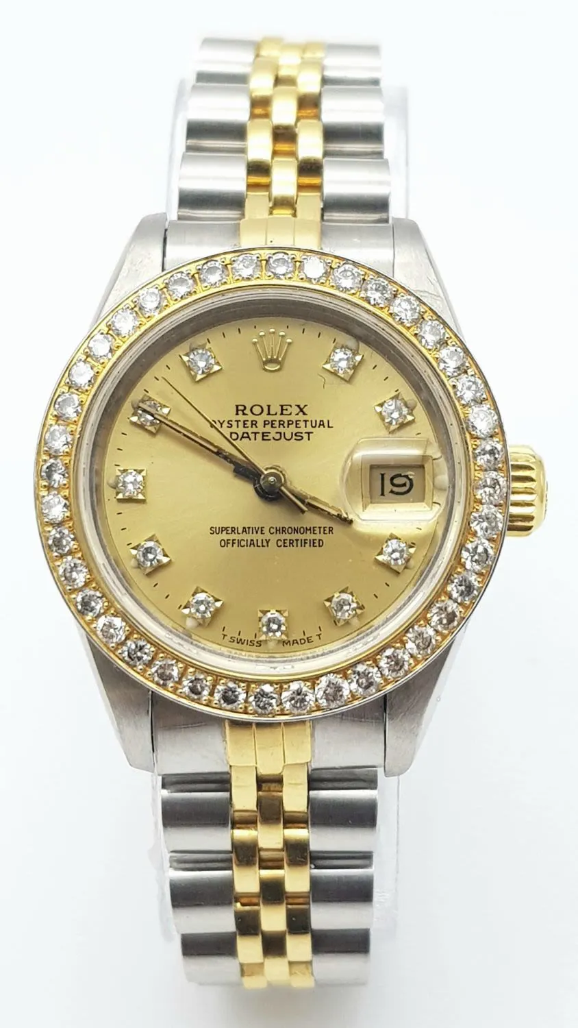 Rolex Datejust 26mm Diamond Gold