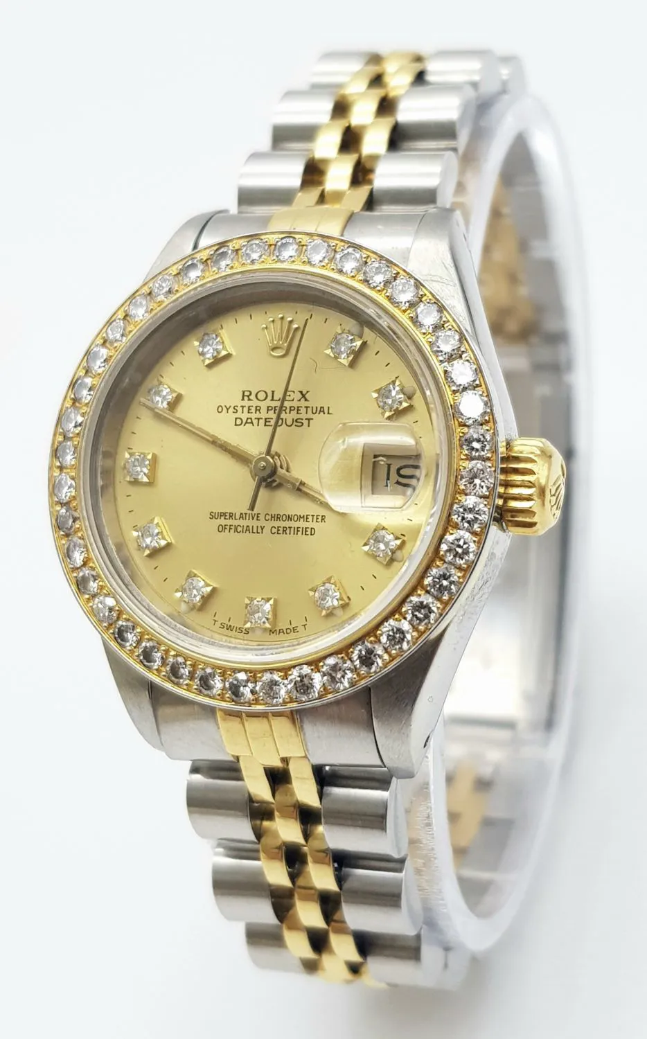 Rolex Datejust 26mm Diamond Gold 1