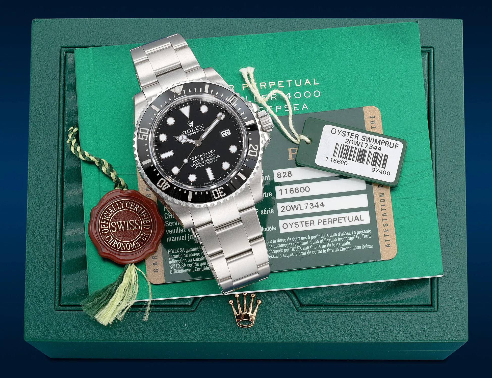 Rolex Sea-Dweller 116600 40mm Stainless steel 1