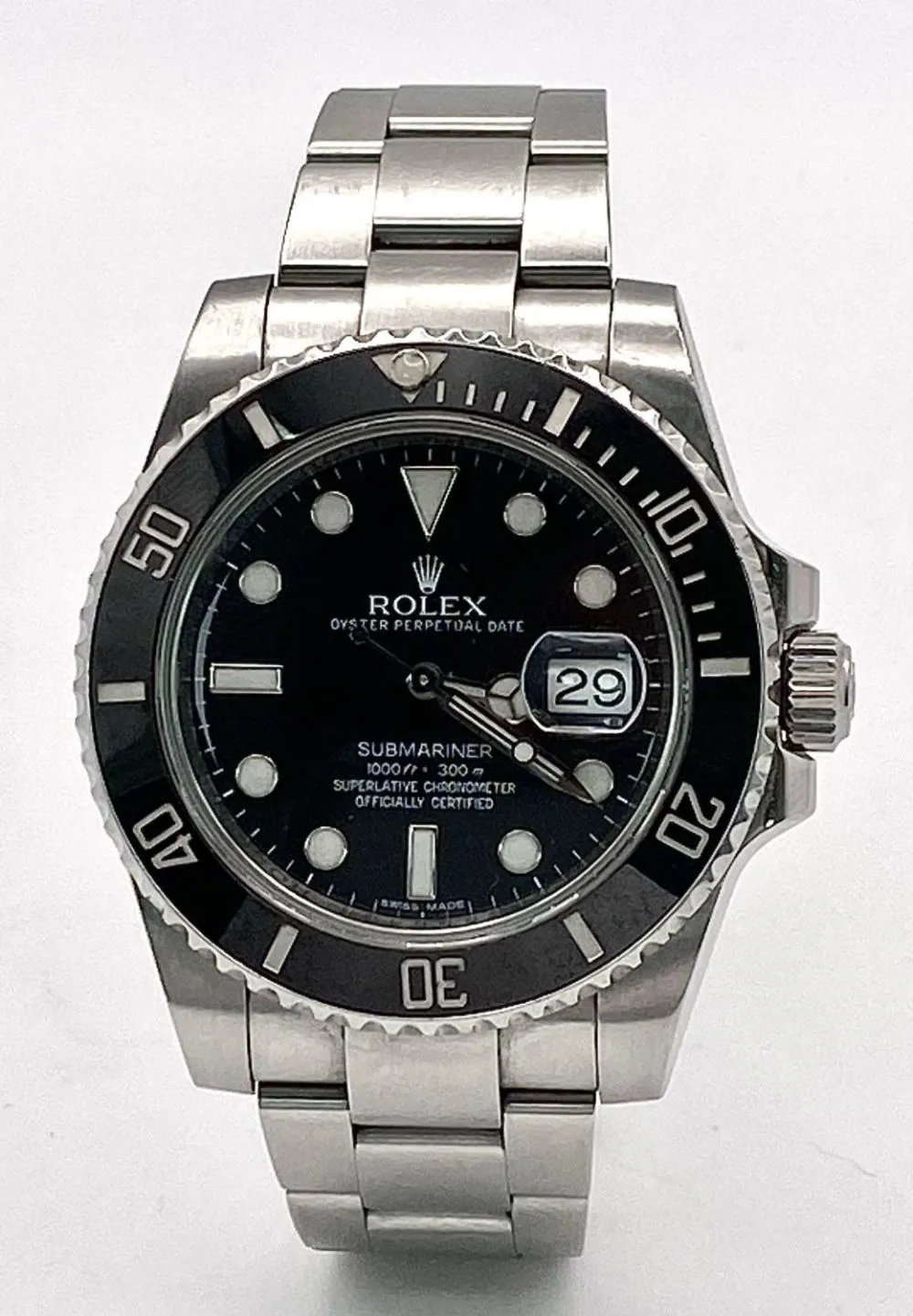 Rolex Submariner 116610LN 41mm Stainless steel Black