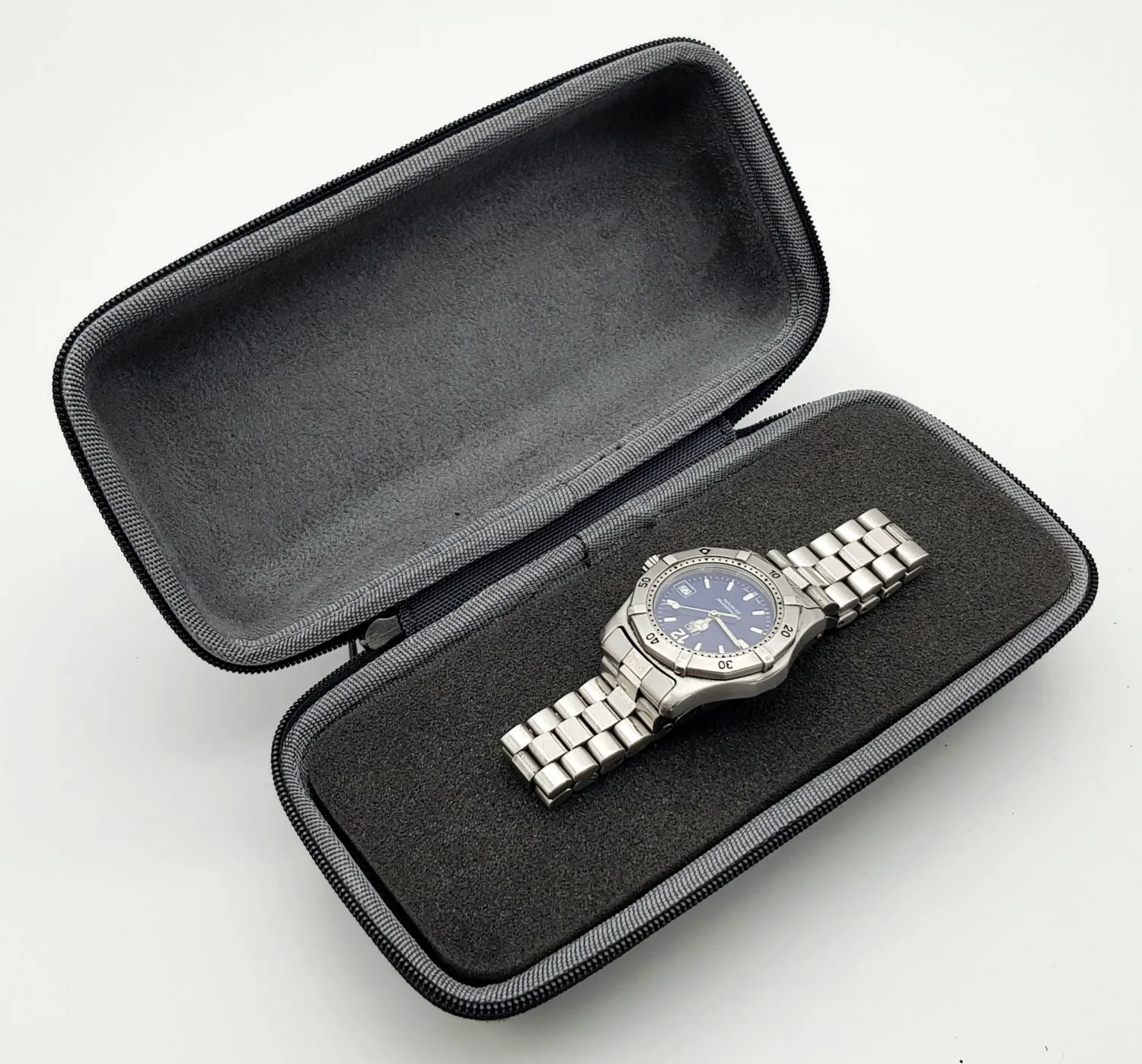 TAG Heuer Professional 32mm Stainless steel Blue 5