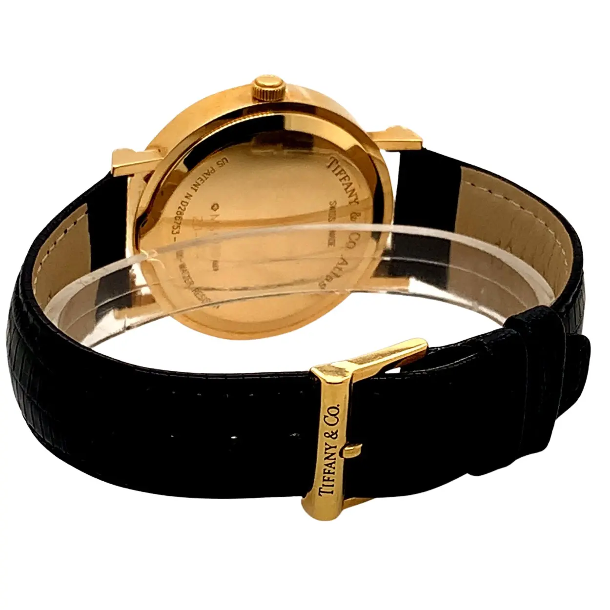 Tiffany Atlas M6930 36mm Yellow gold Gilt 4