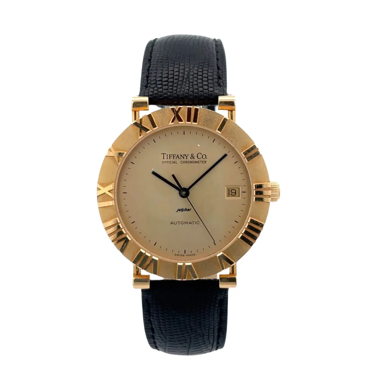 Tiffany Atlas M6930 36mm Yellow gold Gilt 10