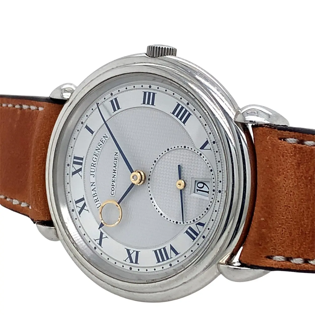 Urban Jürgensen 8 37mm Platinum Silver 3