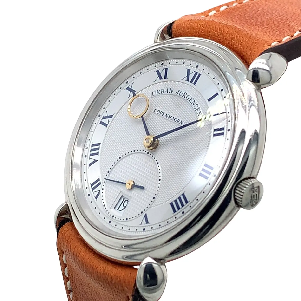 Urban Jürgensen 8 37mm Platinum Silver 11