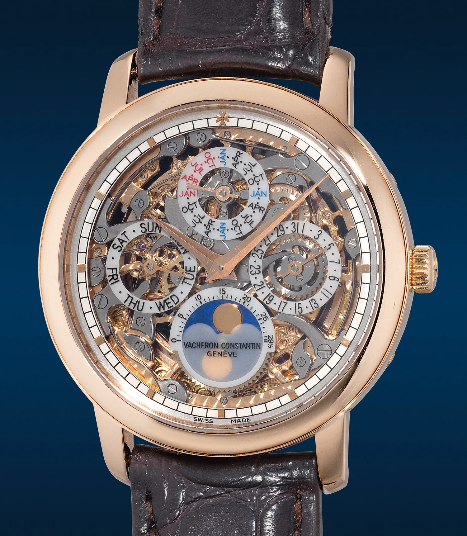 Vacheron Constantin Traditionnelle 43172/000R-9241 39mm Rose gold Skeleton