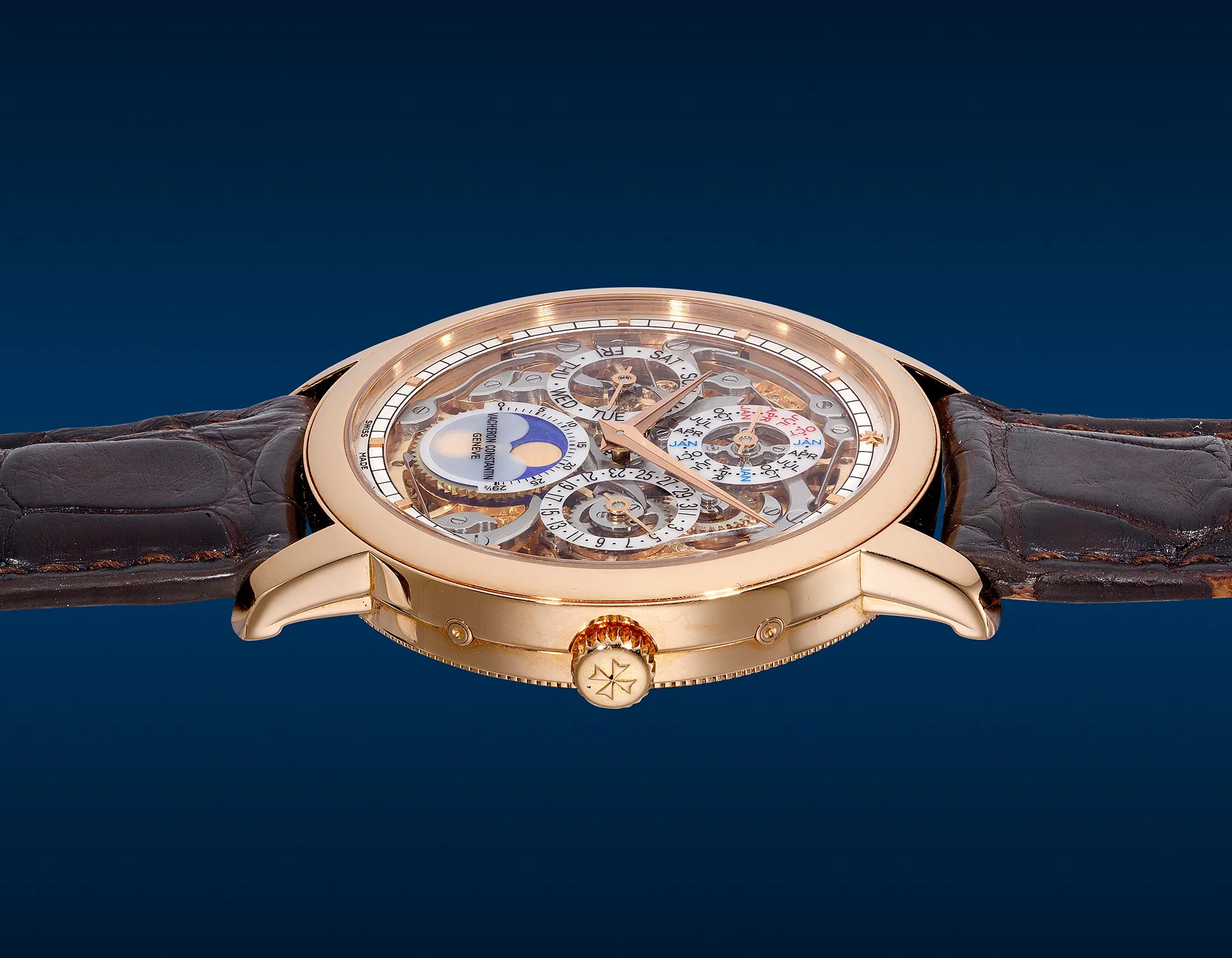 Vacheron Constantin Traditionnelle 43172/000R-9241 39mm Rose gold Skeleton 3