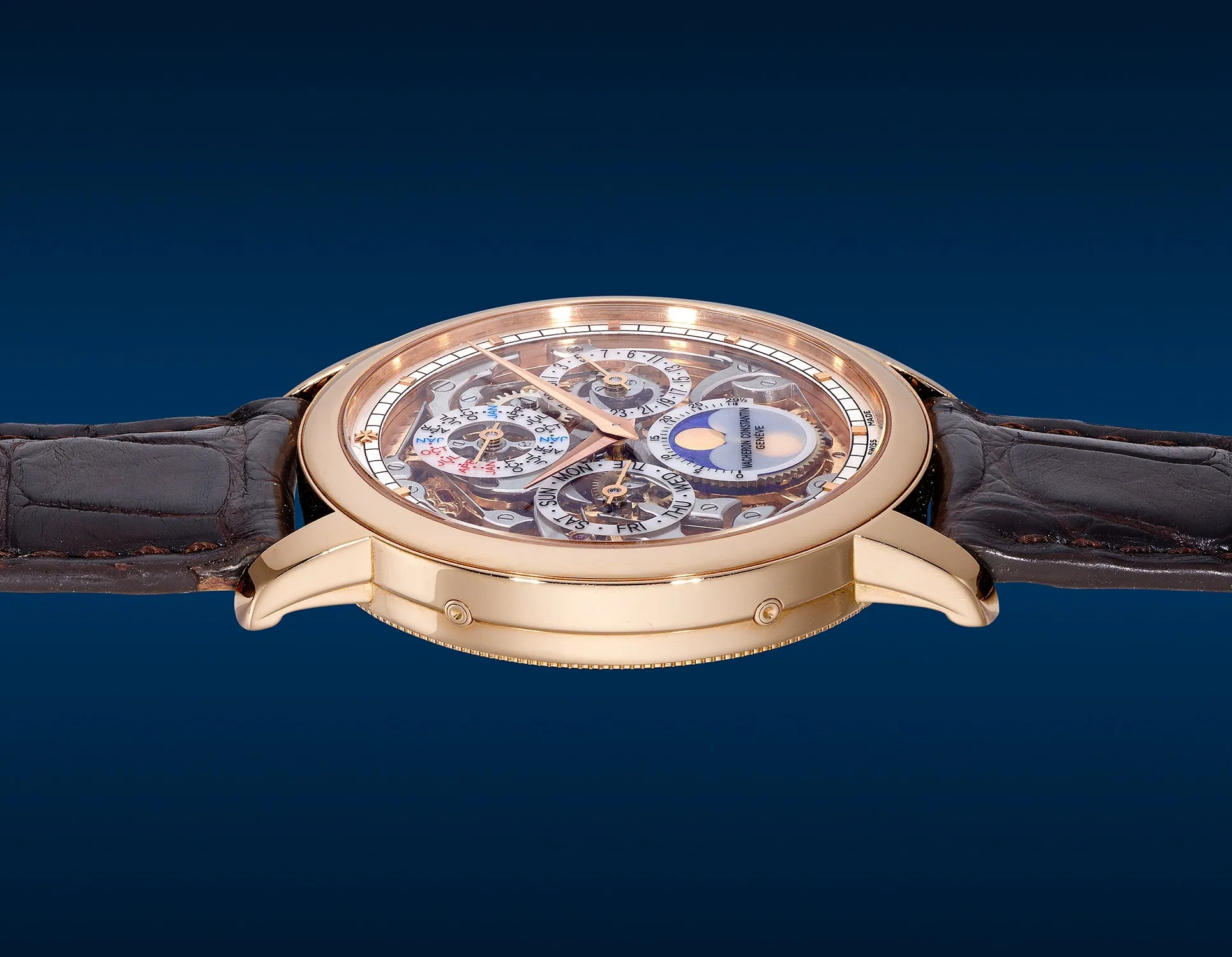 Vacheron Constantin Traditionnelle 43172/000R-9241 39mm Rose gold Skeleton 4