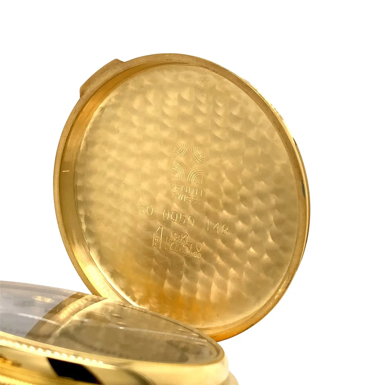 Zenith Chronomètre 30.0050.148 60mm Yellow gold Silver 5
