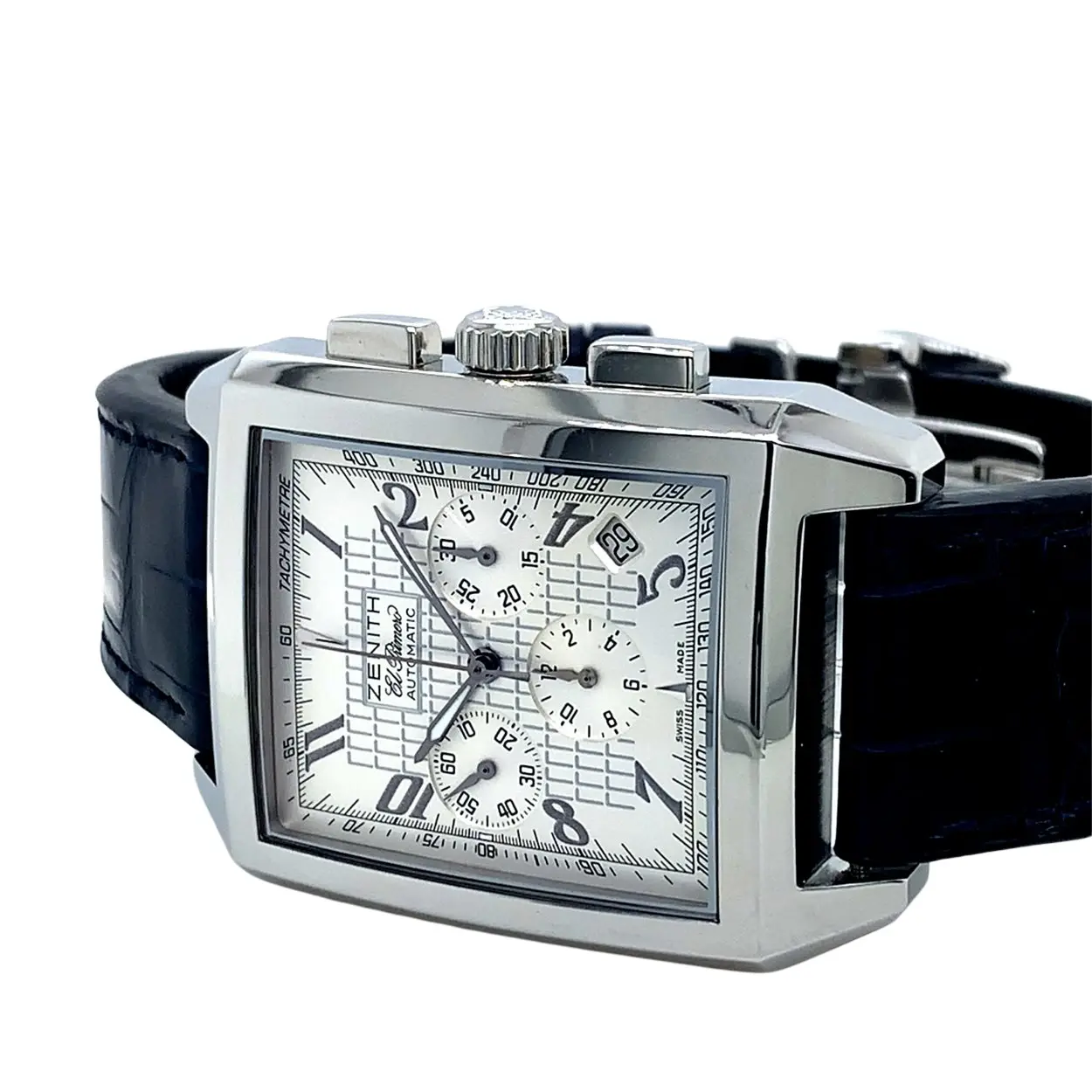 Zenith El Primero 03.0550.400 36mm Steel Silver 4